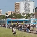Descarriló el tren Sarmiento en la estación Liniers: seis heridos con politraumatismos