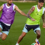 Video: el golazo del Flaco López en la práctica de la Selección