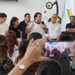 La Cámpora hizo un acto de campaña dentro de una escuela: fueron todos los concejales del bloque de Tres de Febrero y funcionarios de Provincia